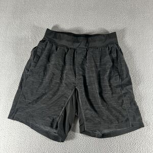 Lululemon T.H.E. Linerless Shorts Mens Small Black 7" Inseam Athletic Running